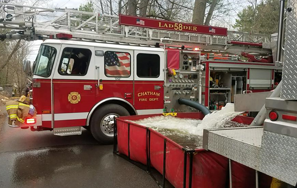 Chatham NY 75 foot aerial ladder 58-51