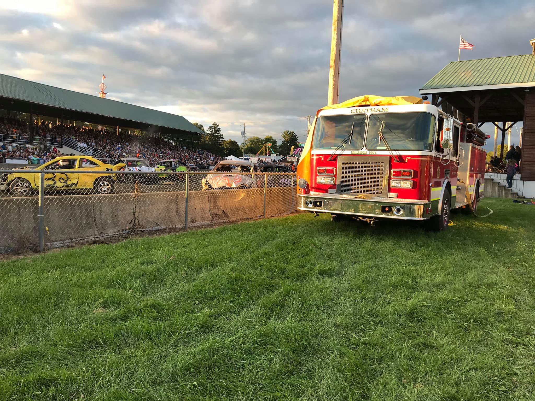 CFD at the 2021 Columbia County Fair Chatham Fire Department